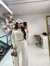 JAIME COLLAR LOUNGEWEAR SET