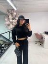 JAIME COLLAR LOUNGEWEAR SET