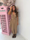 MIA HALTERNECK TIE JUMPSUIT