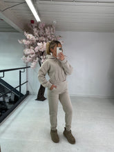 Corset jogger set - beige look