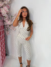 DOTTIE CAPRI PANTS SET
