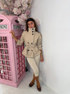 High Neck Autumn Trench Coat