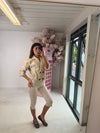 Double-Breasted Cropped Jacket