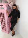 High Neck Autumn Trench Coat