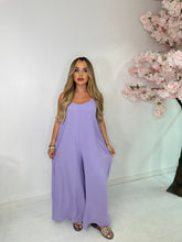 Plain Jumpsuit - lilac