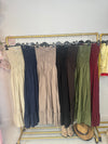 Plain Bandeau Maxi Dress