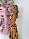 Daisy Beach Zigzag Maxi Set /orange