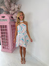 Seashell Halterneck Dress /pastel