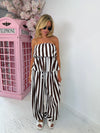 Cannes Stripe Trouser Set