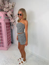 Monaco Stripe Bandeau Short Co-Ord