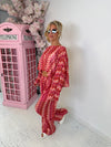 Ibiza Luxe Knit Set /Rasberry Sorbet