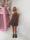 Mallorca Halterneck Set /Pink Noir