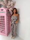 Cannes Stripe Trouser Set