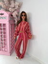 Ibiza Luxe Knit Set /Rasberry Sorbet