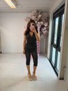 DOTTIE CAPRI PANTS SET