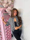 Lightweight Drawstring Zip Windbreaker Jacket