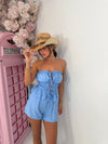 Bella Bandeau Tie Short Set