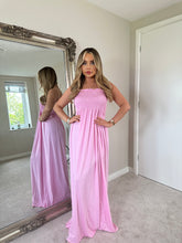 TUBE MAXI DRESS - BABY PINK