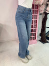 VIRAL PASTEL WIDE LEG STRETCHY JEANS