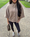 Women’s Soft Knit Poncho Cardigan
