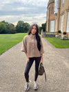 Women’s Soft Knit Poncho Cardigan