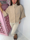 Women’s Soft Knit Poncho Cardigan