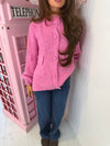 Oversized Chunky Knit Button Cardigan – Long Sleeve Pocket Cardigan