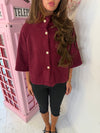 Women’s Soft Knit Poncho Cardigan