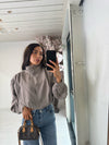 BUTTON UP CROPPED JACKET