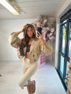 The Balloon Sleeve Trench Jacket