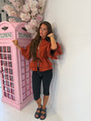 Balloon Sleeve Cinched Waist Jacket