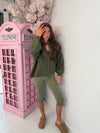 Oversized Chunky Knit Button Cardigan – Long Sleeve Pocket Cardigan