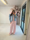 PUFF SLEEVE DENIM JACKET