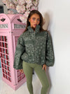 The Bandana Print Puffer Jacket