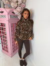 Paisley Fleece Jacket