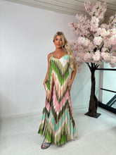 Coco pleated dress - Green