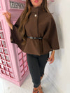 Belted Poncho