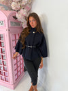 Belted Poncho
