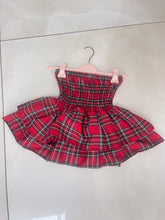 Tartan RARA Skirt Red